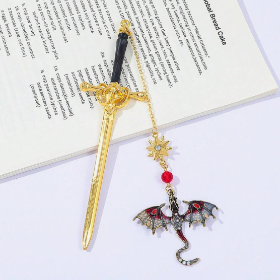 Marcapáginas espada/dragón — foto 5