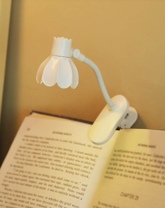 Luz de lectura flor — foto 3