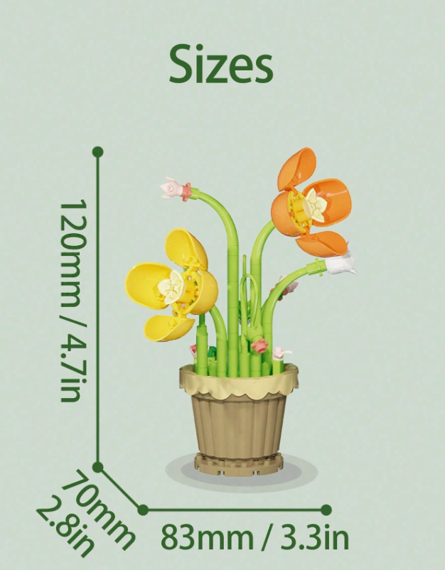 Bloques florales de construcción — foto 2