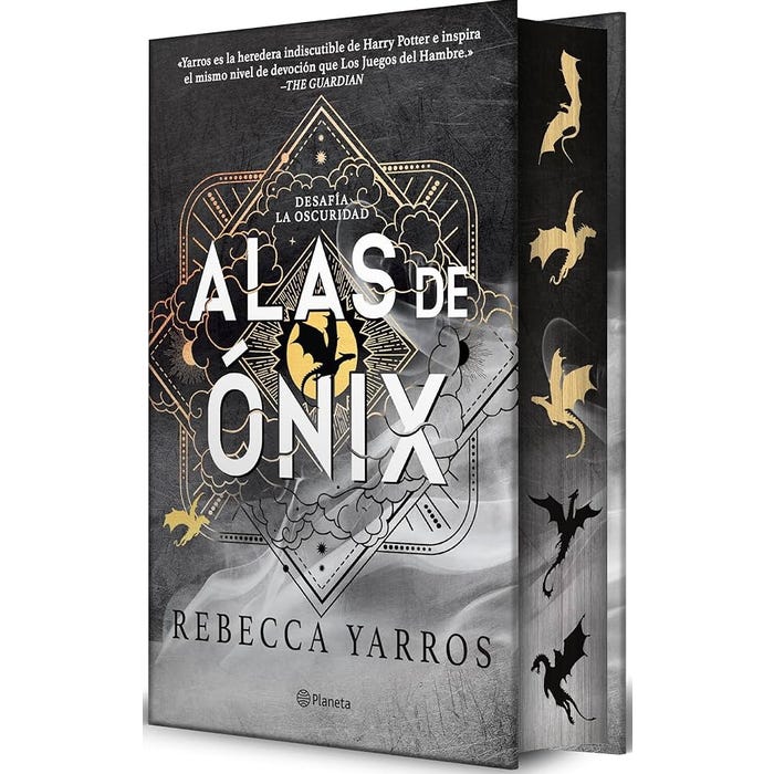 Alas de Ónix: Edición Especial con Cantos Tintados