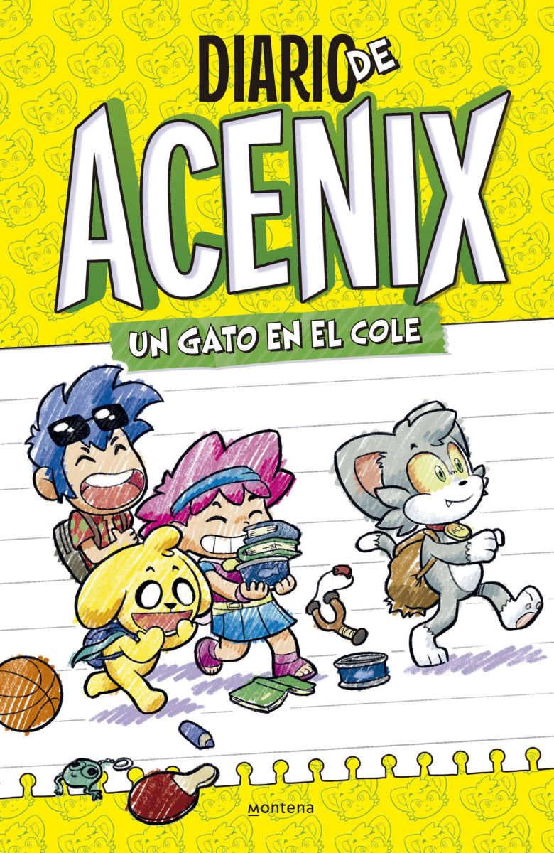 DIARIO DE ACENIX - UN GATO EN EL COLE
